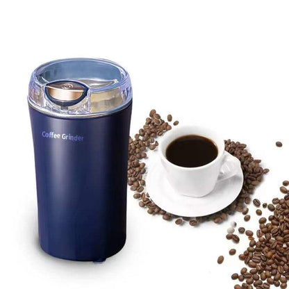 Electric Coffee Grinder Portable Coffee Bean Grinder Machine, Stainless Steel Blade, Spices, Dry Herbs & Masala