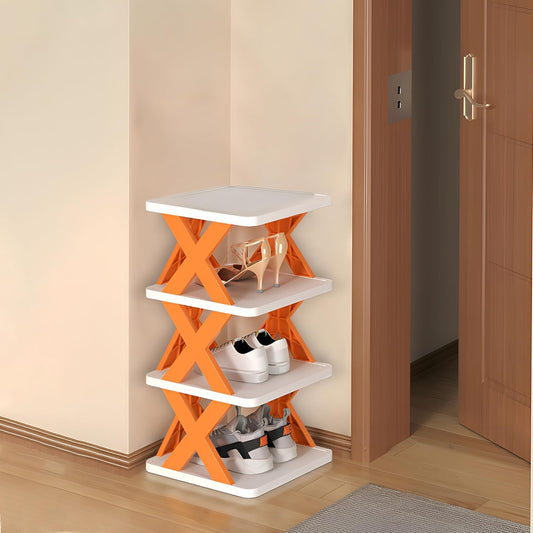 Foldable Shoe Rack (Multicolor)