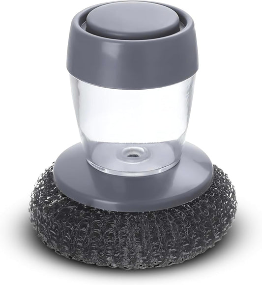 2 In 1 Liquid Soap Dispensing Brush (Pack of 2)