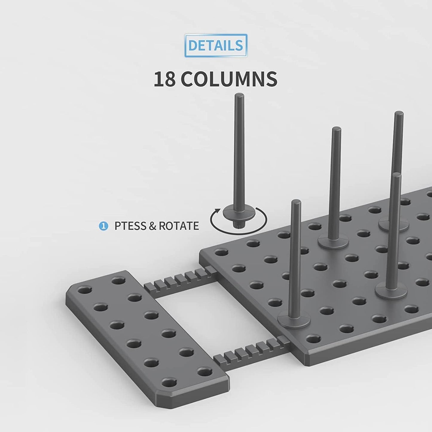 Drain Shelf Dish Drying Rack Kitchen Drawer Organizer