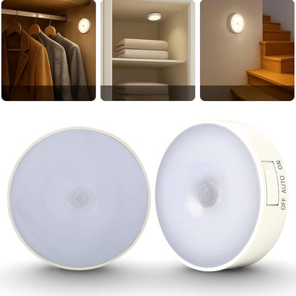 Motion Sensor Light for Home with USB Charging Wireless LED Night Light ( Pack of 2)